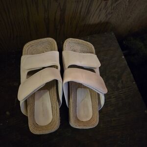 Paloma Barcelo platform espadrillas sandals 39 Italian 8.5 US size